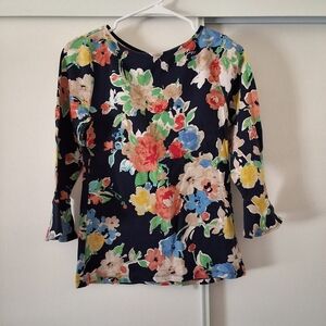 Lauren Ralph Lauren Floral Top Size L